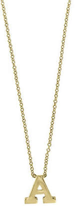Effy 14K Yellow Gold Large Initial Necklace