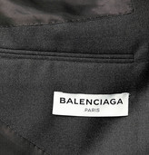 Thumbnail for your product : Balenciaga Contrast-Lapel Wool Blazer