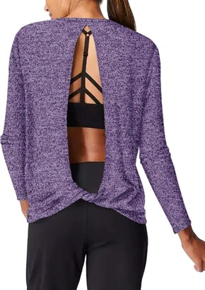 Long Sleeve Work Out Yoga Top