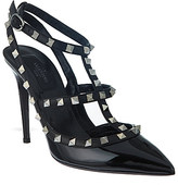 Thumbnail for your product : Valentino Rockstud patent leather courts