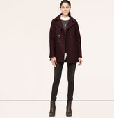 Thumbnail for your product : LOFT Tall Boiled Wool Peacoat