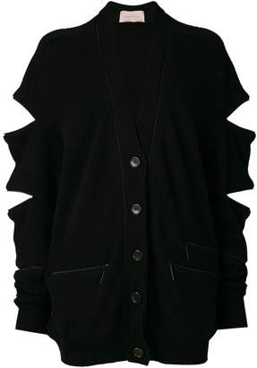 Christopher Kane cut-out sleeved cardigan