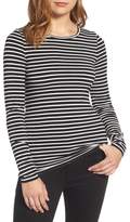 Thumbnail for your product : Halogen Long Sleeve Modal Blend Tee (Petite)