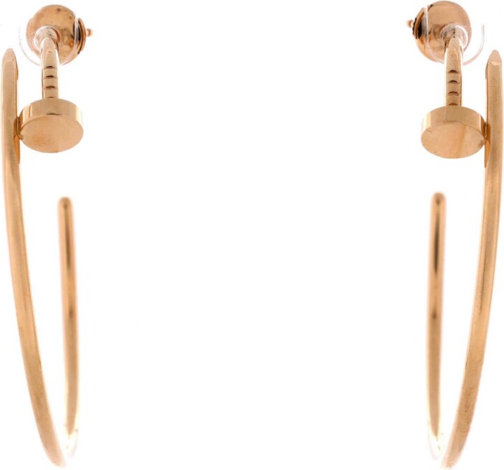Pre-Owned Cartier Juste un Clou Hoop Earrings