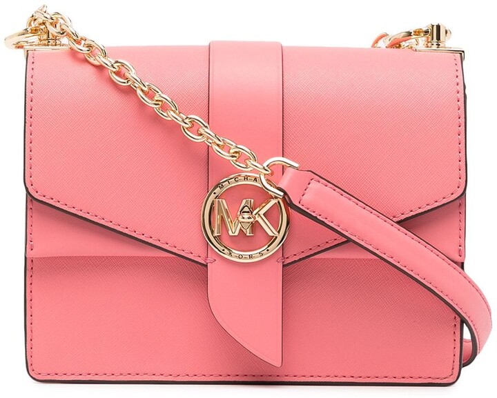 Michael Kors Greenwich Extra Small East/West Sling Crossbody Pink