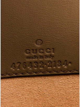 Gucci Super Mini Dionysus GG Chain Bag in Beige Ebony & Taupe | FWRD