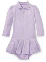 Thumbnail for your product : Ralph Lauren Childrenswear Baby Girl's Two-Piece Polo Dress Bloomers Set