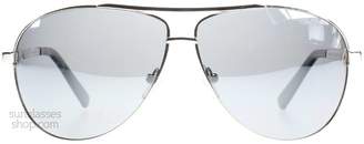 Dirty Dog Doffer Sunglasses Silver Doffer Polariserade 68mm