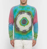 Thumbnail for your product : The Elder Statesman Tie-dyed Cashmere Sweater - Multi