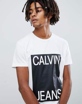 Calvin Klein Jeans t-shirt with new box logo