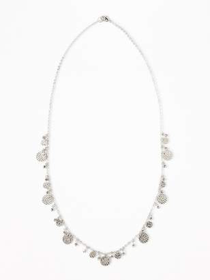 Old Navy Beaded Coin Necklace for Women