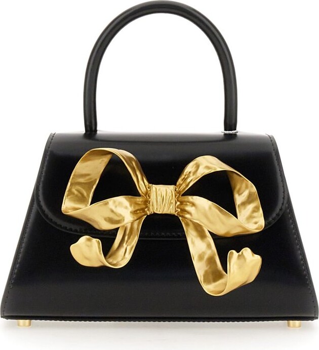 Self-Portrait The Bow Mini Tote Bag - ShopStyle