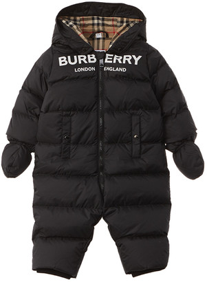 burberry snowsuit baby boy