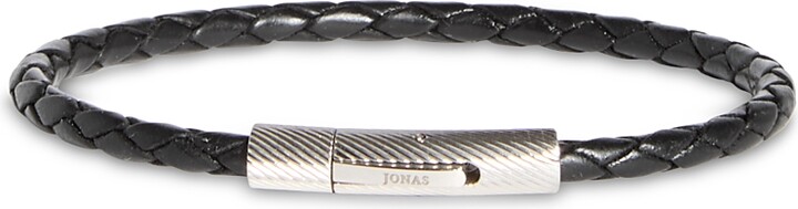 Jonas Studio Macdougal Woven Leather Bracelet