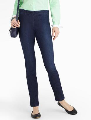 Talbots Slimming Heritage Side-Entry Ankle Jeans - Reef Wash
