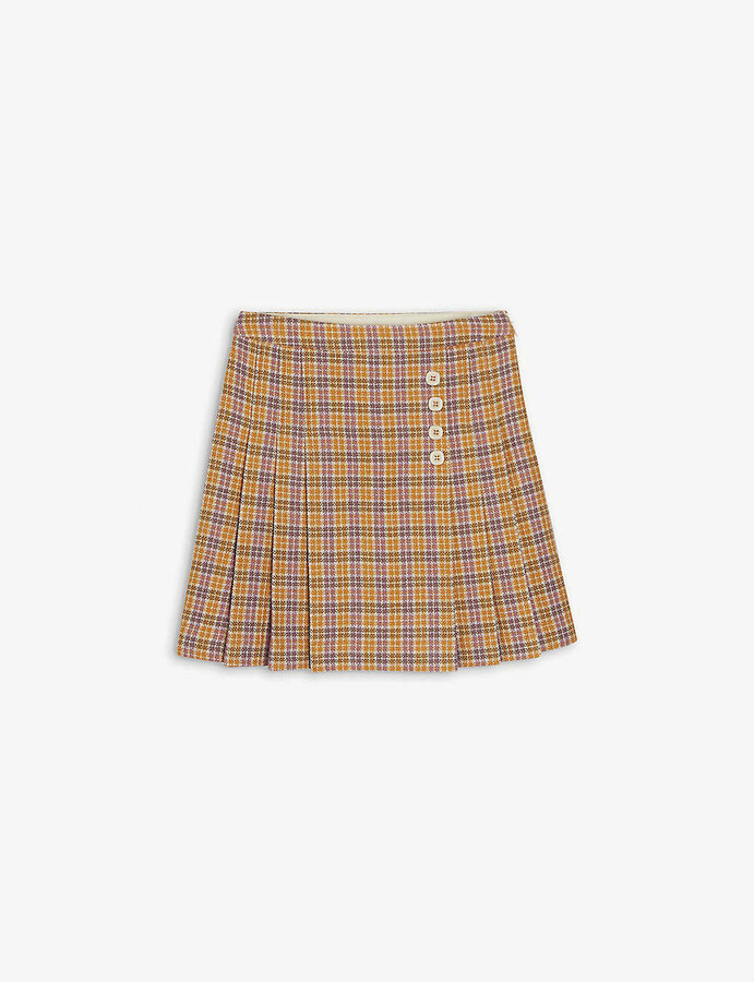 Gucci Check-print wool mini skirt 4 years - ShopStyle Kids' Nursery,  Clothes and Toys