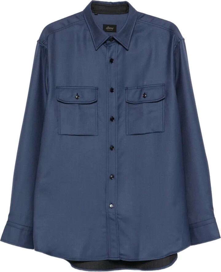 Brioni Flap-Pockets Shirt