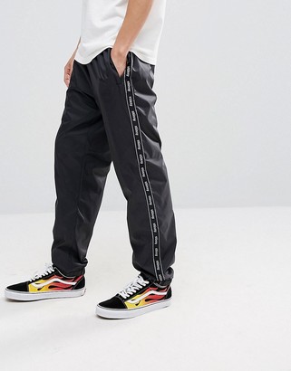 Stussy Nylon Joggers With Taping