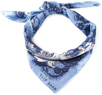 Elie Saab paisley print scarf