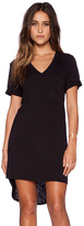 Thumbnail for your product : Dolan Rolled Sleeve V-Neck T-Shirt Dress