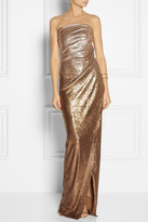 Thumbnail for your product : Donna Karan Modern Icons dégradé sequined jersey gown