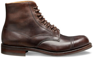 joseph cheaney black leather livingstone boots