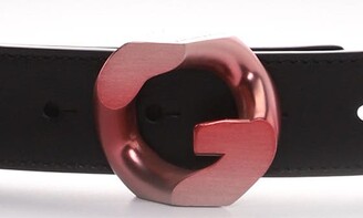 Givenchy G-Chain Buckle Leather Belt