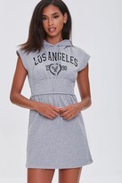 Thumbnail for your product : Forever 21 Los Angeles Hoodie Dress