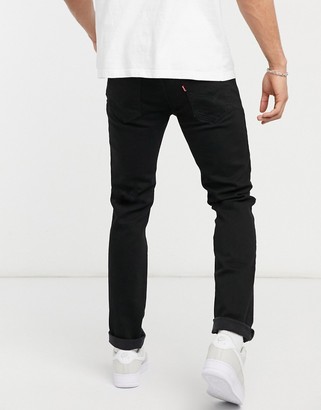Levi's 511 slim fit jeans in black knight flex stretch wash