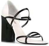 Thumbnail for your product : Fabrizio Viti Open Toe Block Heel Sandals