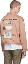 Thumbnail for your product : Enfants Riches Deprimes Pink Cannot Feel Love Jacket