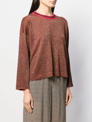 Bellerose Contrast Collar Sweater