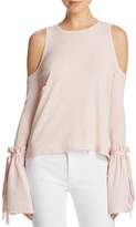 Thumbnail for your product : Milly Cold Shoulder Flared Cuff Shirt