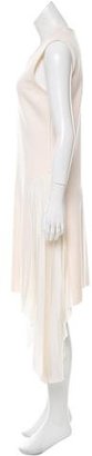 Christian Dior Pleated-Accented Knit Dress