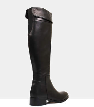 Willow Leather Long Boots