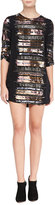 Thumbnail for your product : Parker Michelle Bead-Embellished Ruched Cocktail Dress, Copper