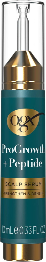 OGX ProGrowth + Peptide Hair Strengthening Scalp Serum, 0.33 fl. oz