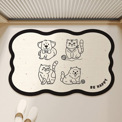 Red Barrel Studio Decontamination Diatomaceous Earth Absorbent Bathroom Mat