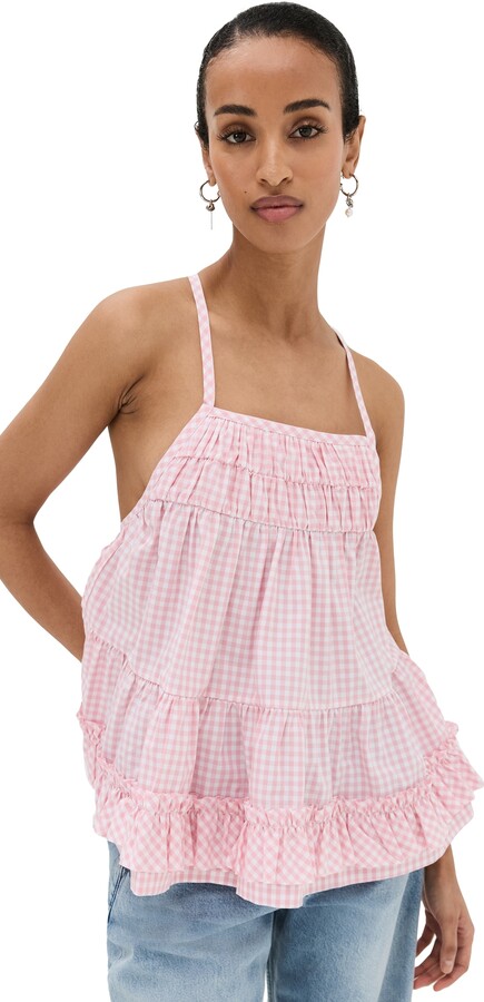 Sandy Liang Imamu Apron Top