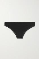 Thumbnail for your product : Commando Minimalist Stretch-jersey Thong - Black