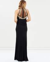 Thumbnail for your product : Xena Lace Halter Gown