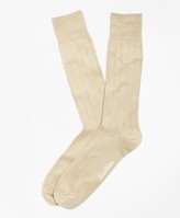 Thumbnail for your product : Brooks Brothers Ribbed Crew Socks