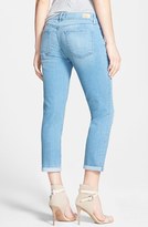 Thumbnail for your product : Paige Denim 'Abbott Kinney' Distressed Crop Skinny Jeans (Runaway Destructed)