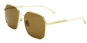 Bottega Veneta Square Sunglasses, 58mm