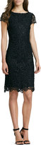 Thumbnail for your product : Alice + Olivia Clover Lace Open-Back Dress