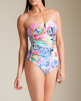 Thumbnail for your product : Lollypop Shelf Bra Bandeau Swimsuit