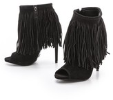 Thumbnail for your product : Schutz Danayelle Suede Fringe Booties
