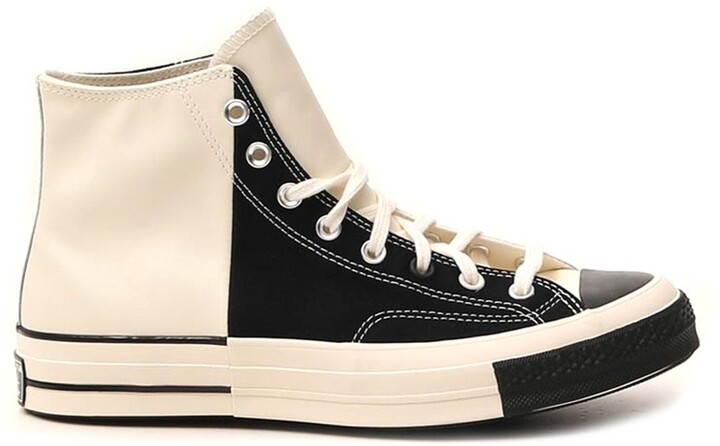 rivals chuck 70 high top black and white