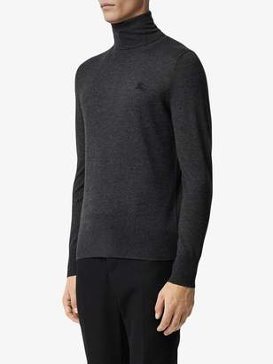 Burberry Cashmere Silk Roll-neck Sweater