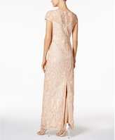 Thumbnail for your product : Alex Evenings Petite Lace Column Gown